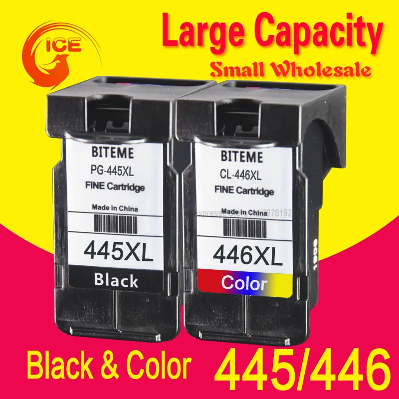 Compatible For Canon PG 445 PG-445 PG-445XL Ink Cartridge MG2440 MG2540 MG2940 Cartridge Ink PG445