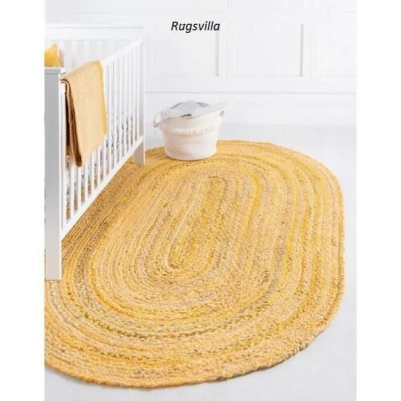 

Rug 100% Natural Cotton Rug Modern Home Decor Bohemian Carpet Hand Braided Style Living Room Decoration Vortex Rug