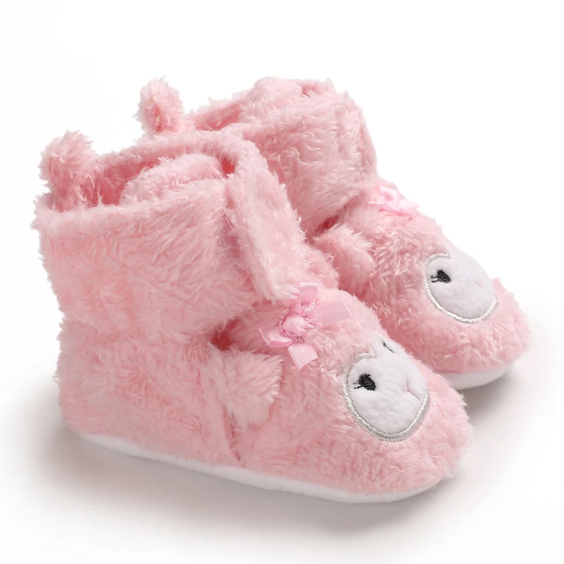 Newborn Cute Baby Socks Shoes Boy Girl Star Toddler First Walkers Booties Cotton Comfort Soft Anti-slip Warm Infant Crib Shoes