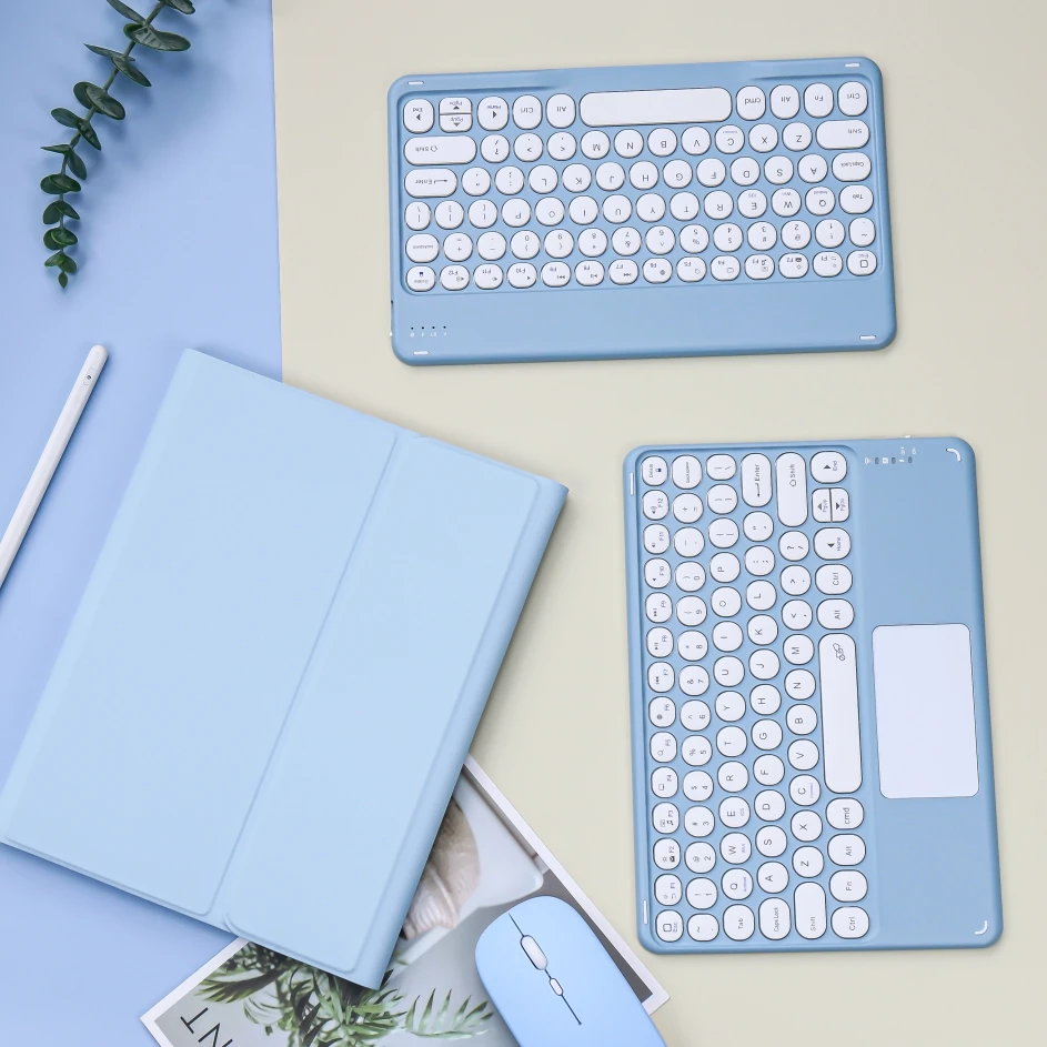 

Case for iPad keyboard Wireless Mouse Pencil Case 2021 For iPad Pro 11 Case 2020 iPad Air 4 Case 10.2 9 8th Generation 9.7 Air 2