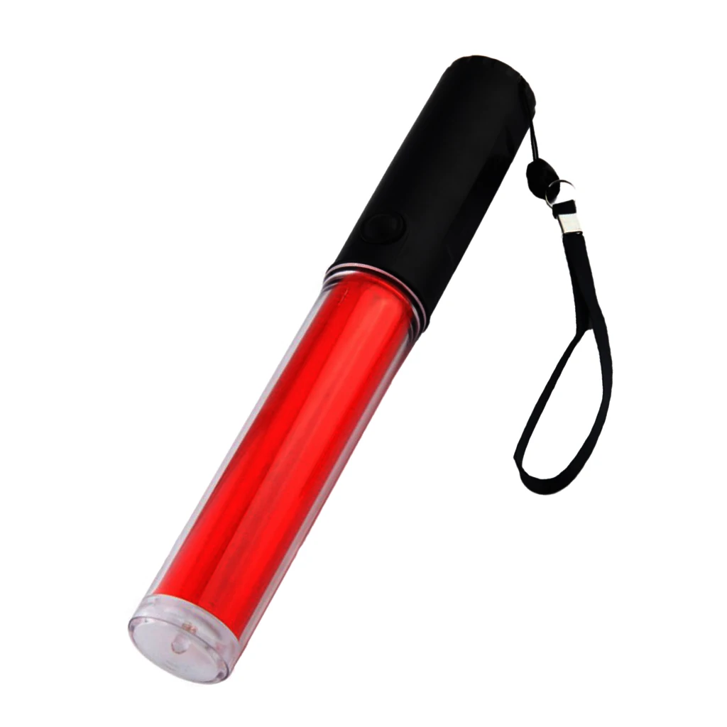 26cm LED Traffic Safety Baton Light Wand Traffic Control Signs Lights