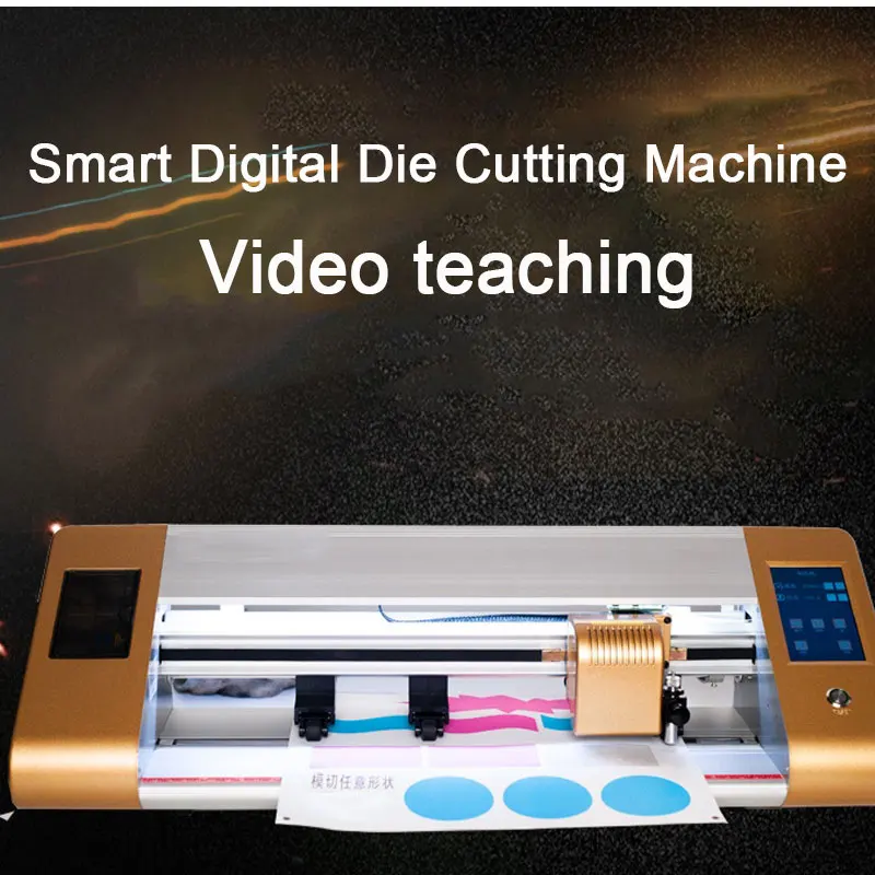 CCD Camera Positioning Digital Label Die Cutting Machine Plotter DIY Cutting Engraving Machine Media Character Machine