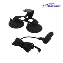 Karadar Car radar detector mount with charger  3.5 mm Port Car Charger For Car Radar Detector / Car DVR Camera