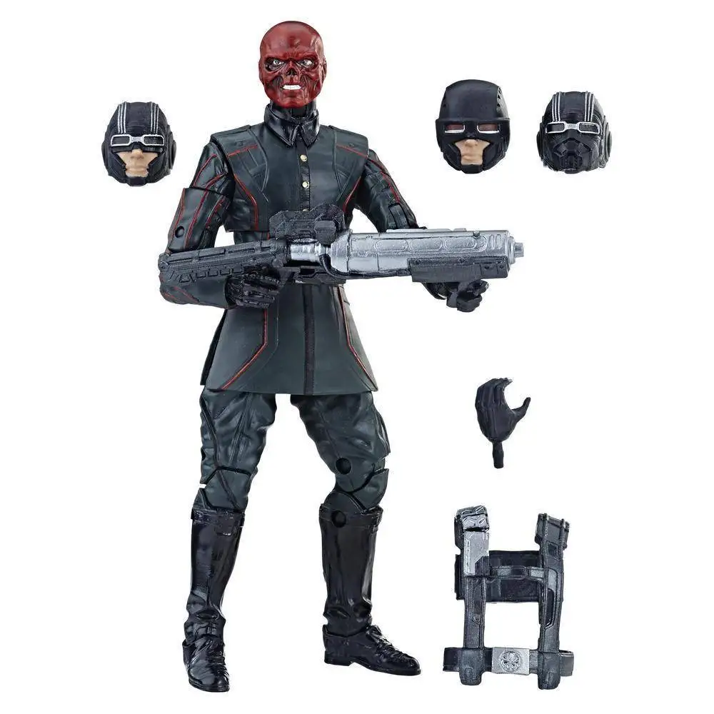 

Original Marvel Legends 10th Anniversary Red Skull 6" Action Figure Studios The First Ten Years Captain America Toys