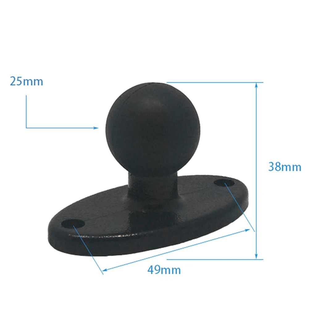 Cabeza de bola montaje adaptador placa de soporte para Ram montajes para cámara Gopro Smartphones brazo de extensión para Garmin ZUMO accesorios de placa