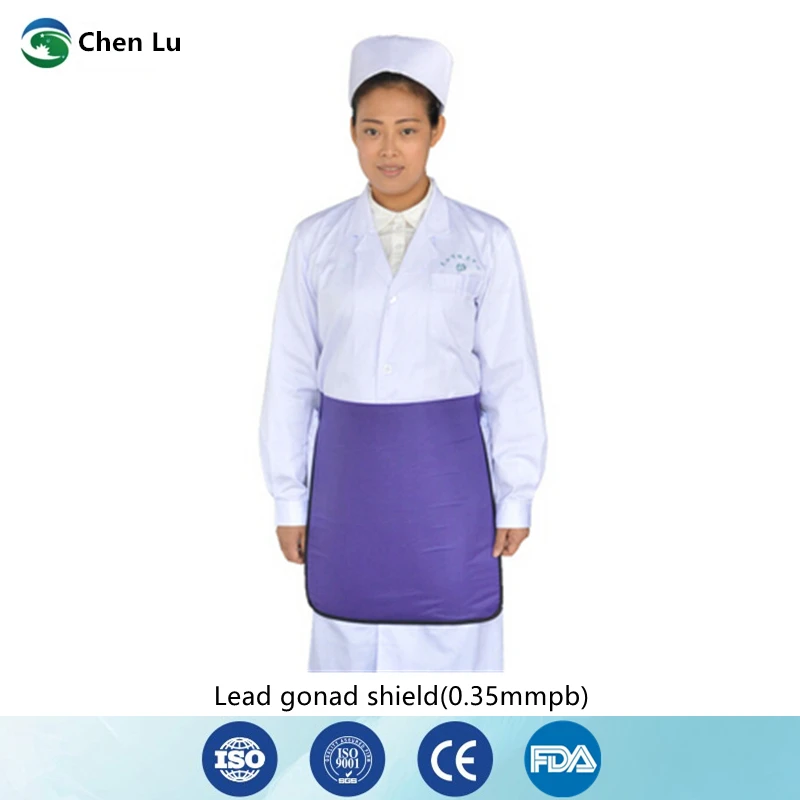 

Direct Selling x-ray shielding Patient gonadal protection 0.35mmpb lead half apron radiological protective accessories