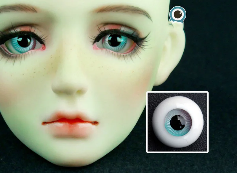 1/12 1/8 1/6 1/4 1/3 Doll Make Up Accessories Full Size 8mm-26mm BJD Dreamy Gradient Glass Eyeball For SD YOSD MSD SD13 C0999