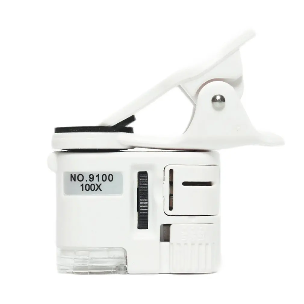 Lupe 100X Mini Mikroskop Handy High-Definition Antik Schmuck Jade Identifikation Anti-Fälschung