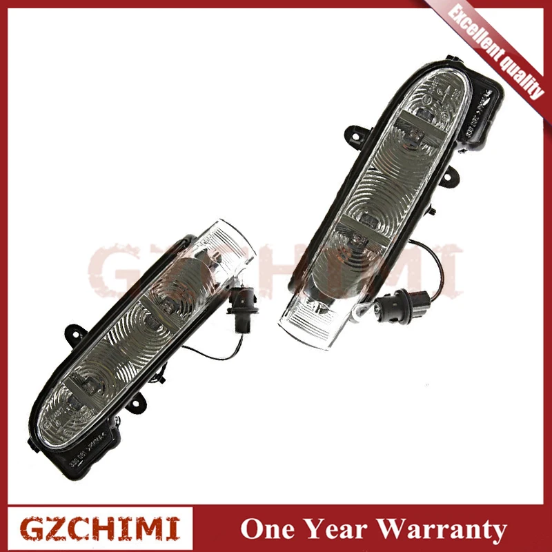 2038201321 LH RH Left & Right Side Rearview Turn Signal Light Lighting For Mercedes E320 E350 G550 G500 W210 W211 W463