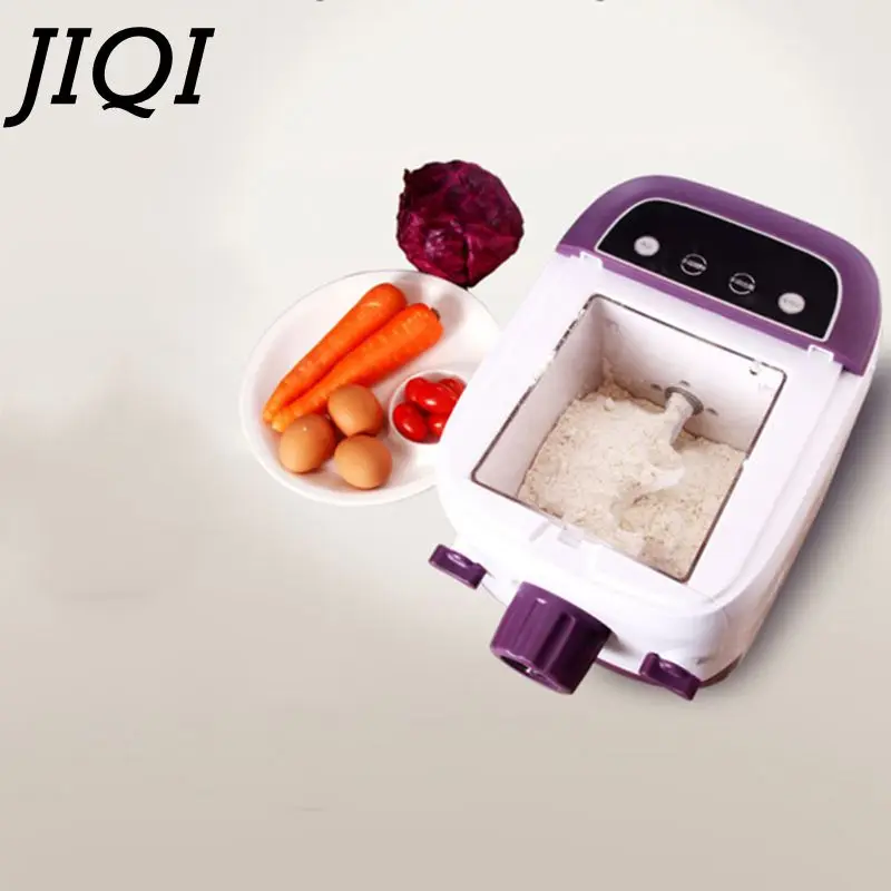 JIQI Random 5 Moulds Automatic Electric Pasta Machine DIY Vegetables Noodle Maker Dumpling Shell Maker 220V