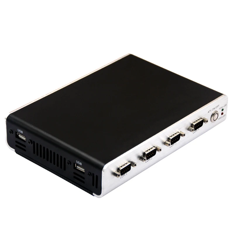 White Board Kantoor/Educatief Toepassing Mini Pc Embedded Dual Core2 P7550/P7350 Processor 2.26Ghz Cpu Met 6 * Com