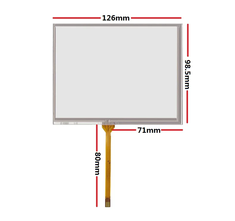 Mới Màn Hình Cảm Ứng 5.6 Inch Phù Hợp Với AT056TN04 V.6 TM056KDH01 02 Chữ Viết Tay Màn Hình 126*98.5Mm