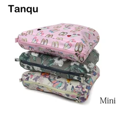 TANQU New Colorful Waterproof Inner Lining Insert Zipper Pocket for Mini Obag Canvas  Inner Pocket for O Bag