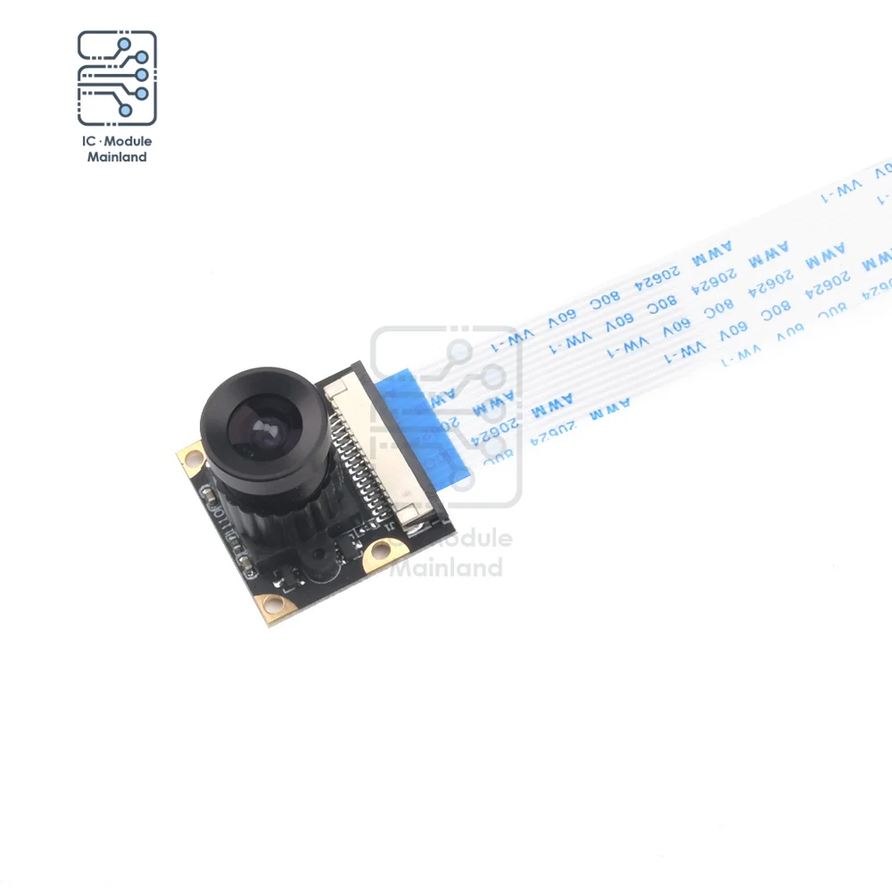 ESP32-CAM OV2640 OV5647 5MP noktowizor regulowany-obiektyw 3.6mm dla Raspberry Pi 3 moduł kamery 2592x1944 rozdzielczość