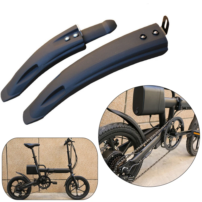 1Pair 14-18Inch Bike Tough Mudguard Bicycle Electric Extension Scooter Mudguard For Motorcycle E-bike