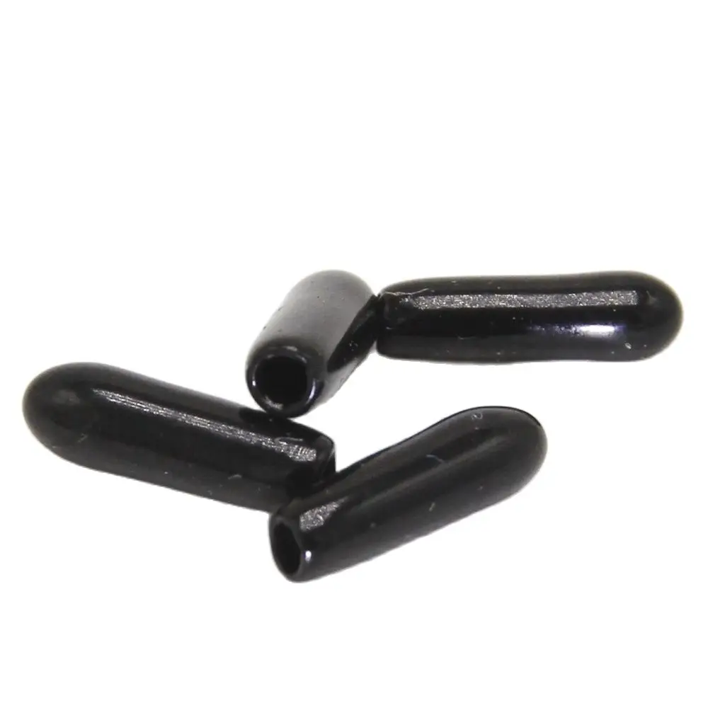 2mm Protective Cover Rubber Covers Dust Cap For Connector Metal Tubes 100pcs/lot