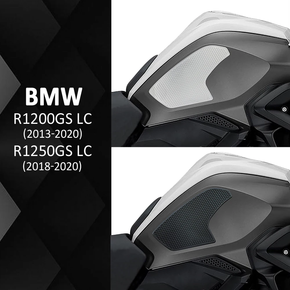 For BMW R1200GS LC 13-20 R1250GS LC 18-20 R 1200 1250 GS LC Motorcycle Non-slip Side Fuel Tank Stickers Waterproof Pad Rubber