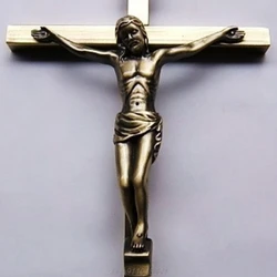 Catholic Crucifix Wall Jesus Christ Church Religious Prayer Hanging Ornament Chapel Decoration 21 Dropship