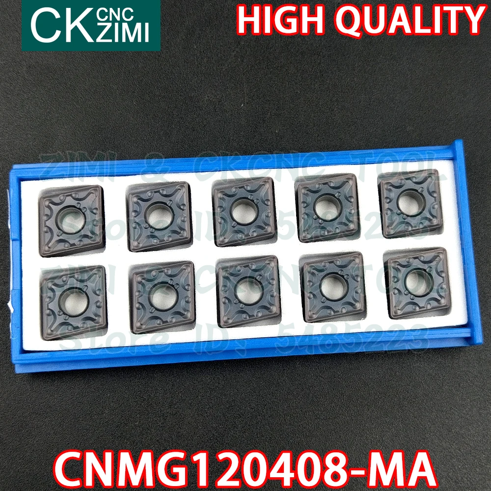 CNMG120408-MA ZM1125 CNMG 120408 MA Chèn cacbua bên ngoài Dụng cụ chèn tiện ngoài Máy tiện kim loại cơ khí CNC Dụng cụ cắt tiện