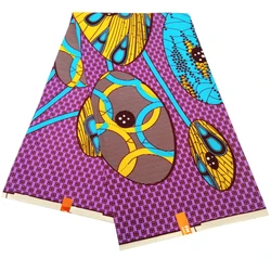 Latest High Quality Soft polyester Popular Style Wax Prints new Fabric African