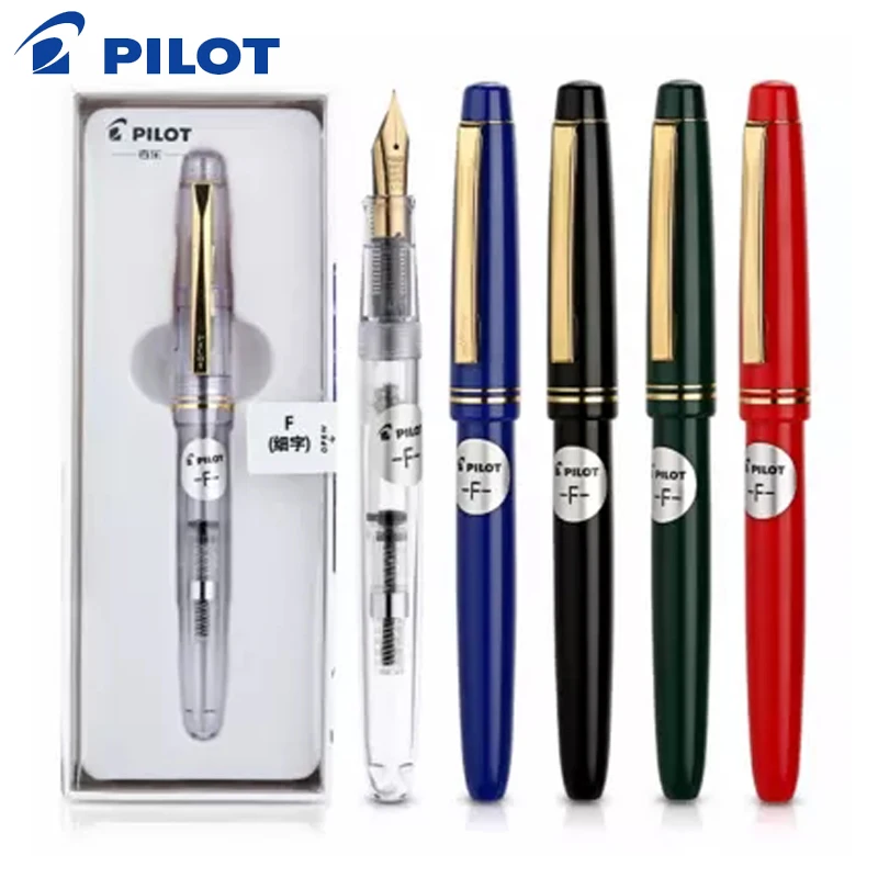 1pcs Pilot Fountain Pen 78G+ F/ M Nib Student Calligraphy Art Office Office Writing Fountain Pen Gift