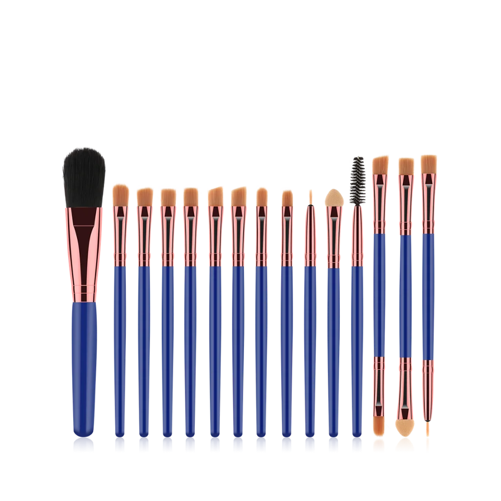 15PCS/Set  Make Up Brushes Multifunctional Makeup Brushes Concealer Eyeshadow Foundation Brush Set Tool brochas maquillaje