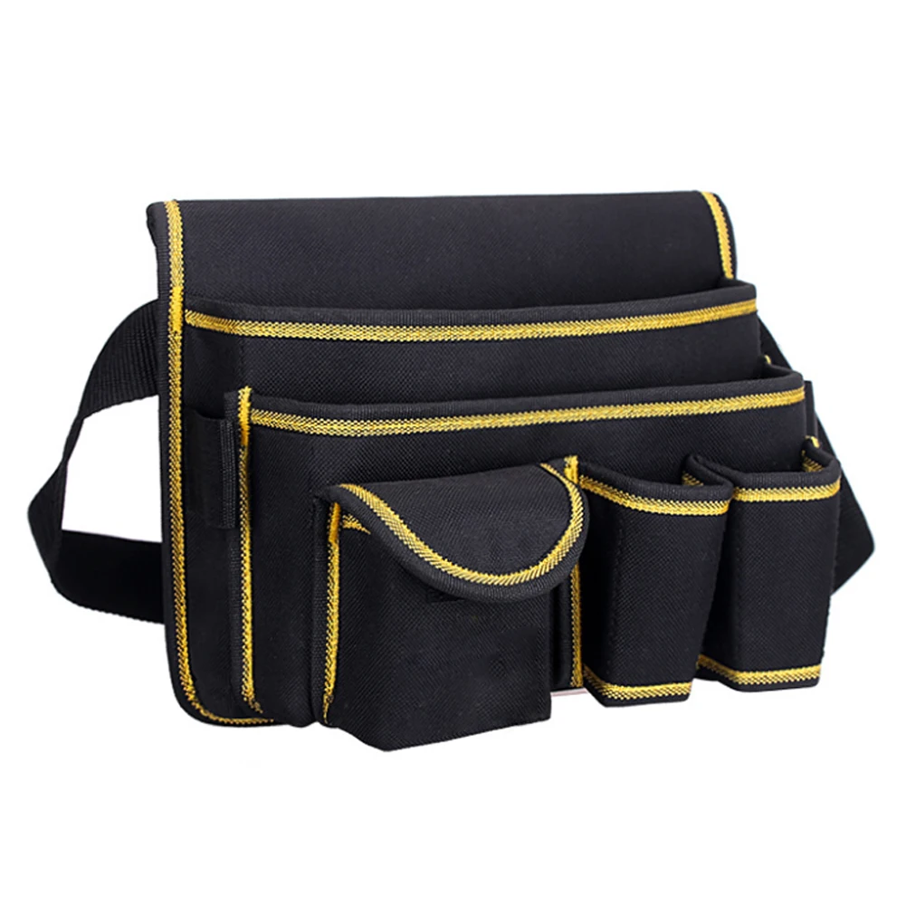 Multi Function Tools Belt Bag Multi-Pockets Oxford Electricians Technician Work Tool Storage Organiser Waist