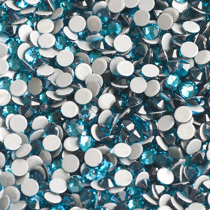 YANRUO 2058HF Hotfix Strass-Kristall-Aufkleber, thermoklebende Steine zur Kleidungsdekoration – Detail 10