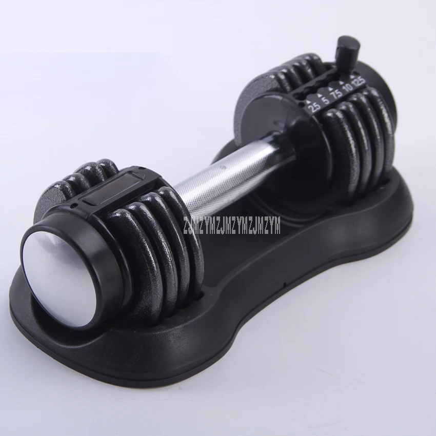 

12.5LB Lady Adjustable Dumbbell 1S Fast Weight Adjustable for Men Exercise Equipment Training Arm Muscle Fitness Dumbbell