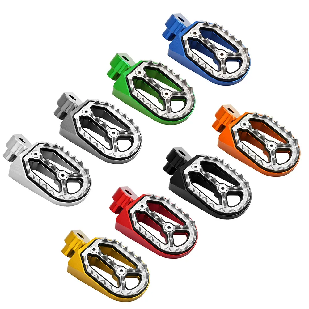 Motorcycle CNC Foot Peg Pedal Footrest For YAMAHA YZ 85 125 250 YZ85 YZ125 YZ250 WR250F WR 250F 1999-2015 YZ450F 2004-216