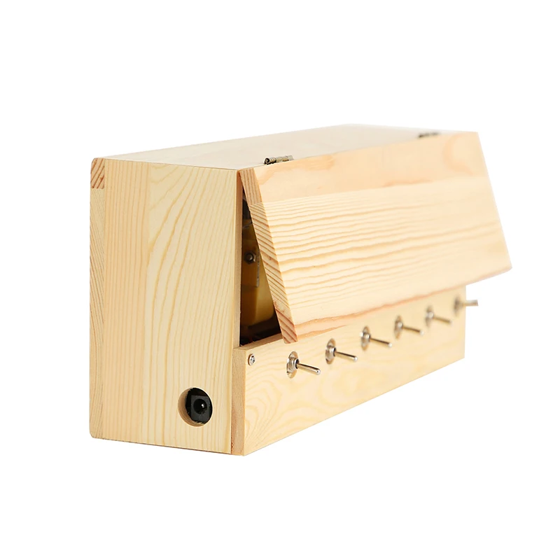 Boîte électronique en bois multi-interrupteurs, boîte inutile, jouet entièrement assemblé, cadeau pour enfants, jouets interactifs amusants, jouets délicats, réduction du Stress