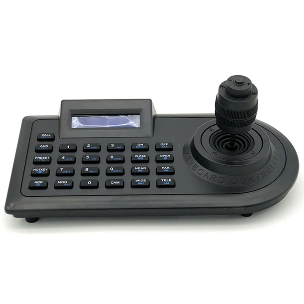 

4D Keyboard Controller Joystick 4KD LCD Screen Display for RS485 PTZ Analog AHD Camera DVR Matrix Switching Security CCTV System