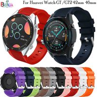 For HUAWEI WATCH 2 pro Silicone bracelet Wrist Band For Huawei watch GT GT 2 46MM Replacement 22MM Smart watch Strap Wristband