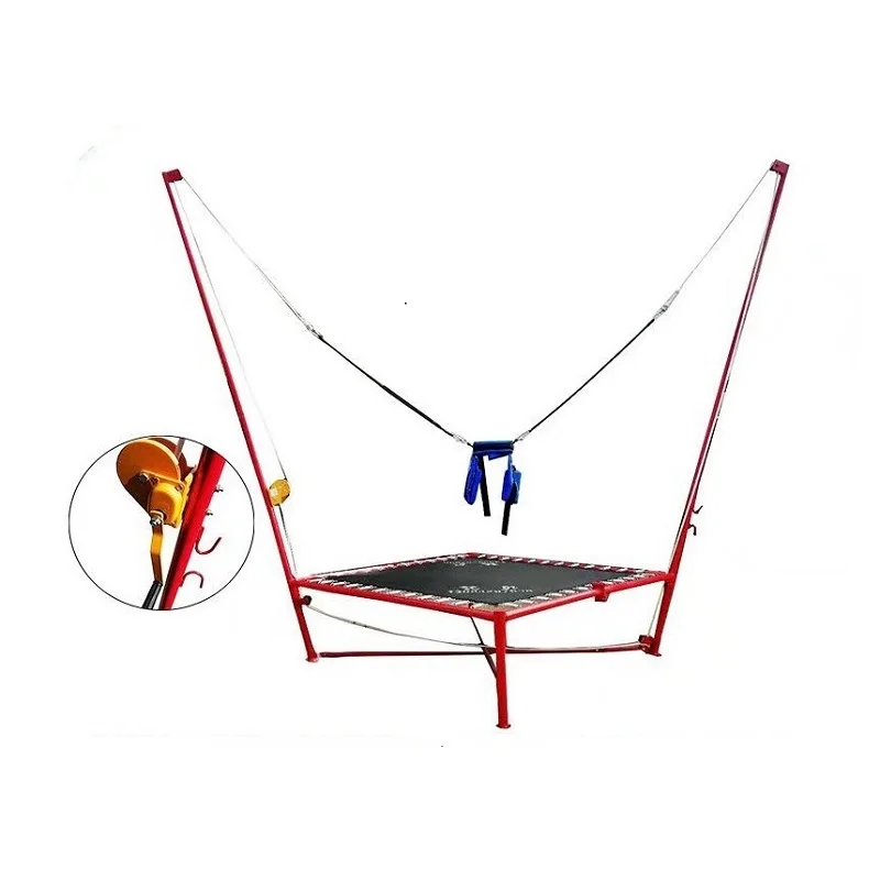 Hot Selling Rectangular Trampoline Indoor and Outdoor Bungee for Children and Adults