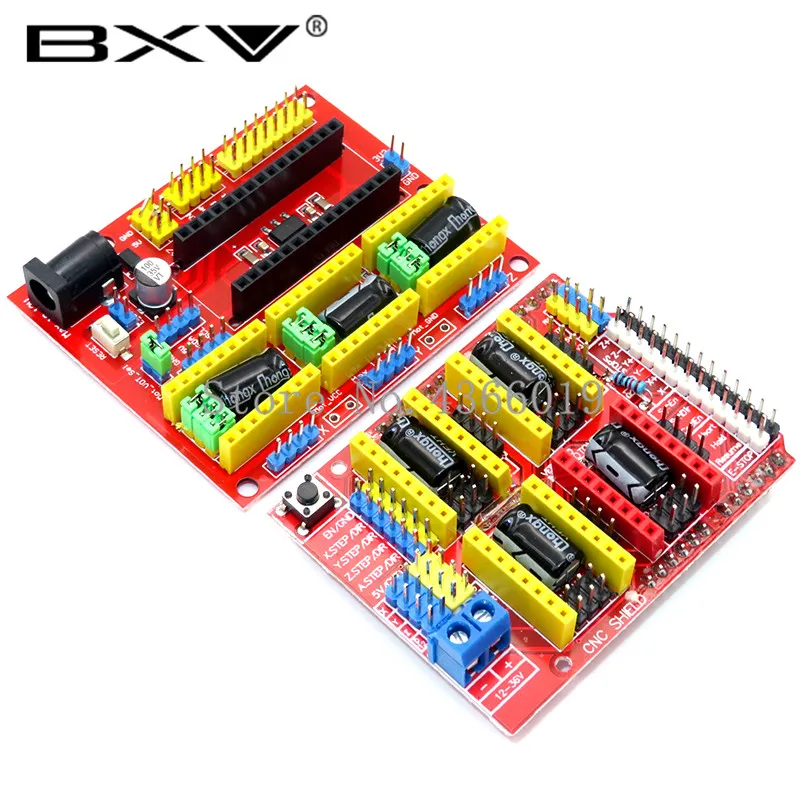 

10PCS CNC Shield V4 shield v3 Engraving Machine / 3D Printer / A4988 Driver Expansion Board for Diy Kit