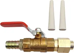 arge Ceramic Sandblaster Nozzle Tip,Valve  Holder Lasting Professional blasting gun kits with 2 ceramic nozzles