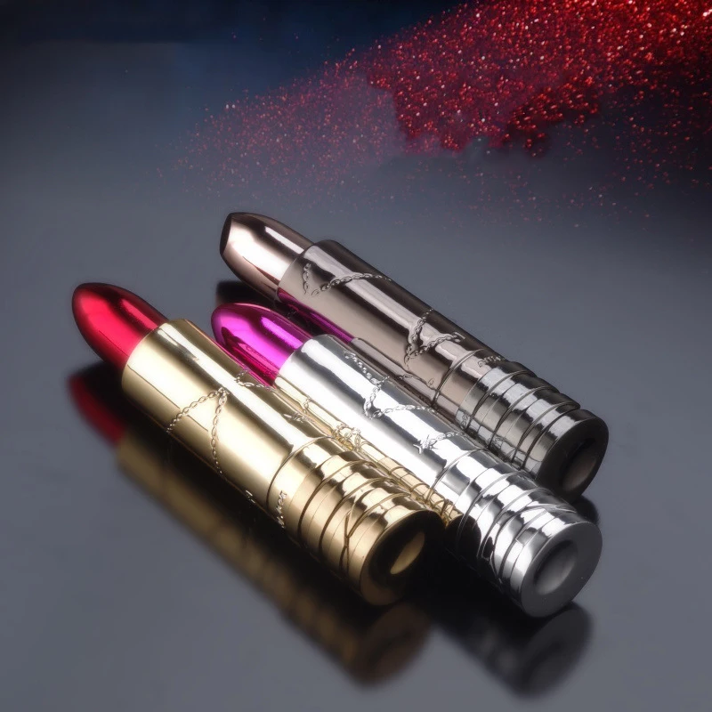 Mini Portable Butane Jet Gas  Lipstick Lighters Torch funny Lighter Smoking Accessories Household Items Smoker Gifts for woman