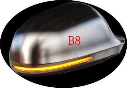 Für Audi A3 S3 8P 10- 2012 A4 S4 RS4 B8 8K (B8.5) A5 S5 RS5 2011-2015 Seitenflügel-Spiegel Blinker Dynamisches Blinklicht LED-Licht – Detail 2