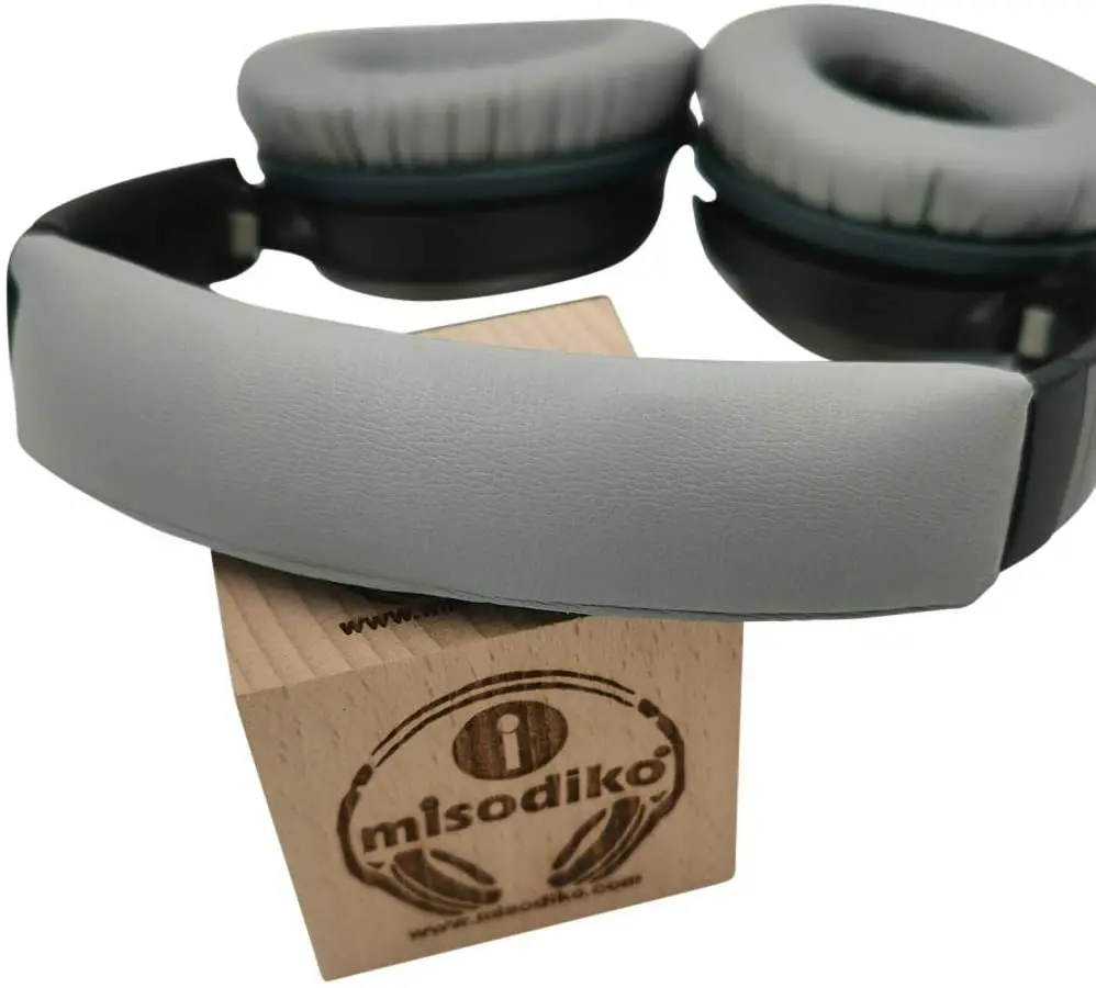 Headband Cushion and Ear Pads Replacement for Bose Quiet Comfort 25 35 (QC25 QC35) and QuietComfort 35 II (QC35ii) Headphones