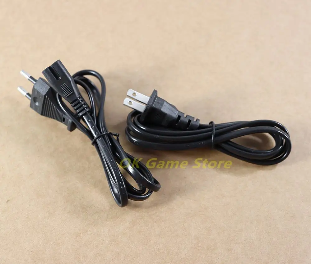 1pc Replacement For Sony PlayStation PS4 For PS3 For PS2 Game Controller 1M EU US Power Cable Power Supply Cord