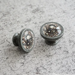 Gear Skull Drawer Knobs Pulls Handles / Kitchen Cabinet Handle / Dresser Drawer Knobs furniture hardware Bronze Silver Copper