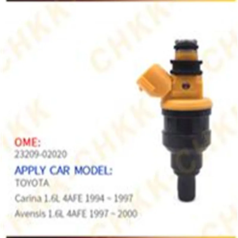 

Fuel Injector 0280150438, 23250-02020, 23209-02020 Fits For Toyota Carina 92-97 AT190 Avensis 97-00 AT220 4AFE 0280150438