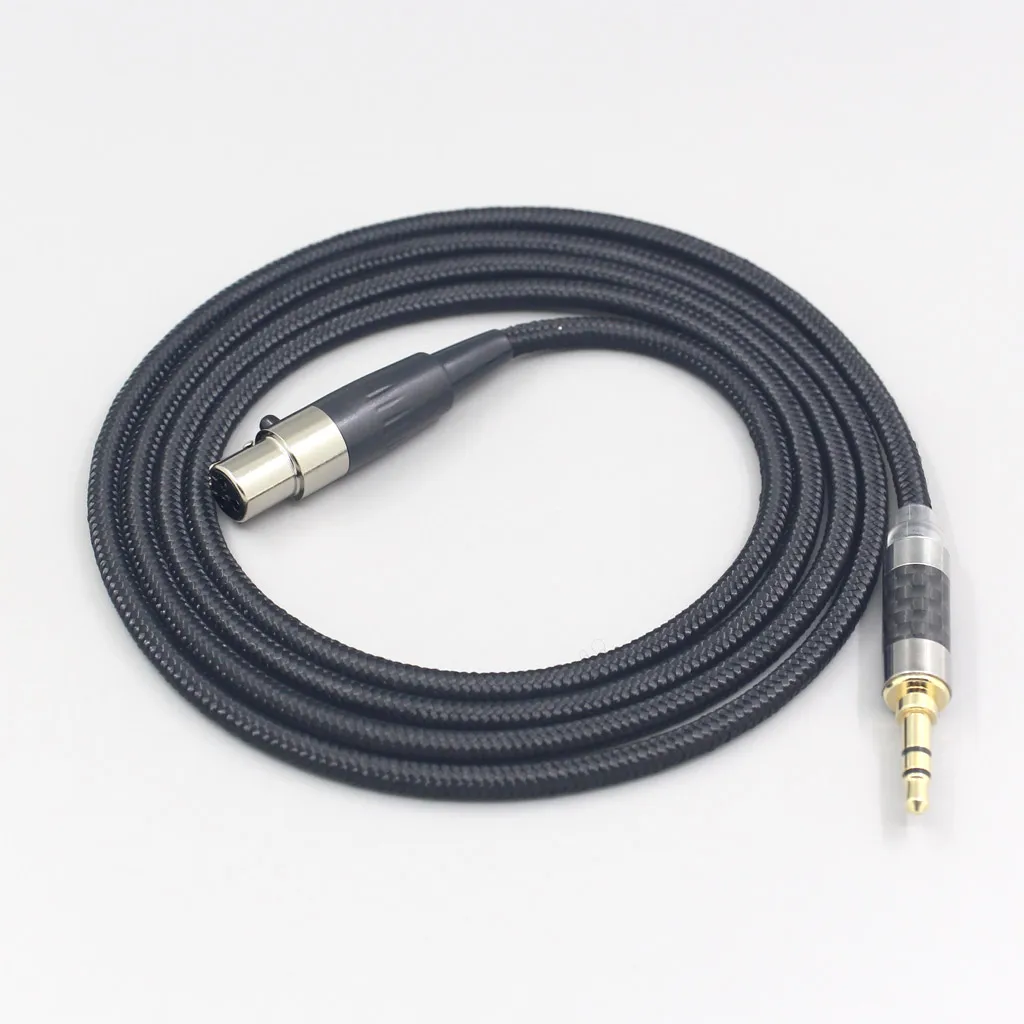 6.5mm XLR 4.4mm Super Soft Headphone Nylon OFC Cable For AKG Q701 K702 K271 K272 K240 K141 K712 K181 K267 K712 LN007536