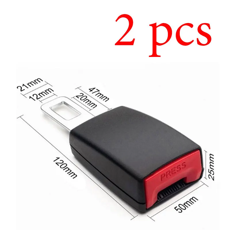 Autogordel 23CM Veiligheidsgordel Verlengstekker Gesp Veiligheidsgordel Clip Verstelbare Extender Kind Universele Verlenging