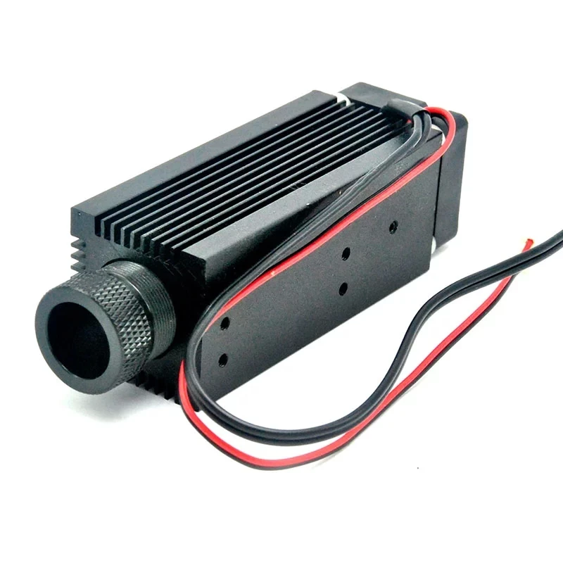 

33*80mm Housing Case Host For 808nm 980nm C-mount Laser Diode Diy With 16mm Glass Lens Cooling Fan