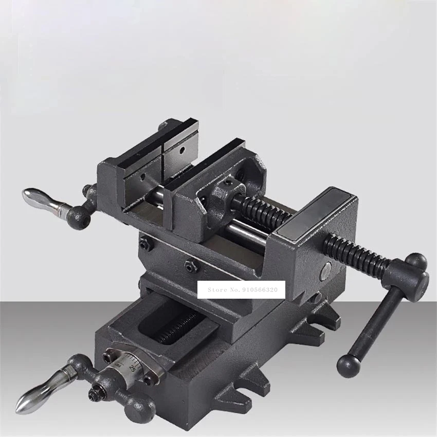 3-inch PrecisionSpecial Cross Pliers  Cross Vise Heavy Duty Vise Two-way Mobile Vise Work Bench Drilling and Milling Machine