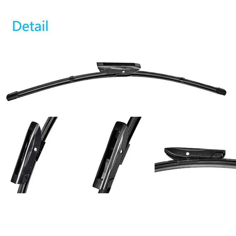 Car Front Wiper Blades for Hyundai i30 2016 2017 2018 2019 2020 2021 2022 Windshield Frameless Rubber Snow Scraping Accessories