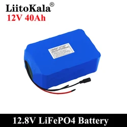 LiitoKala 12V 20Ah 30Ah 35Ah 40Ah 50Ah LiFePO4 ładowalny akumulator 12.8V cykle życia 4000 z wbudowanym BMS Protectio