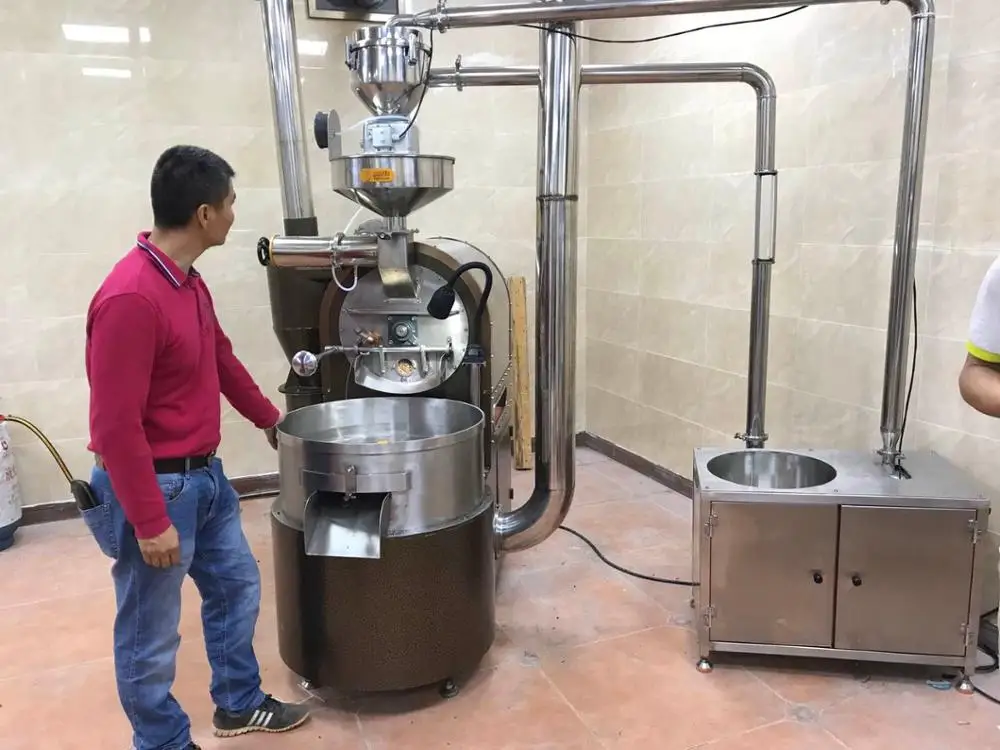 Yue dingfeng torrador de café 6-8kg máquina de torrefação de café torrador de feijão de café grande torrador de feijão de café