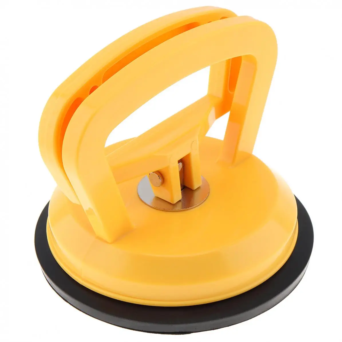 TL-F1 Plastic Single Claw Vacuum Sucker Cup with Rubber Suction Pad and 2 Clip Handles for Tiles Glass Lightweight Locking